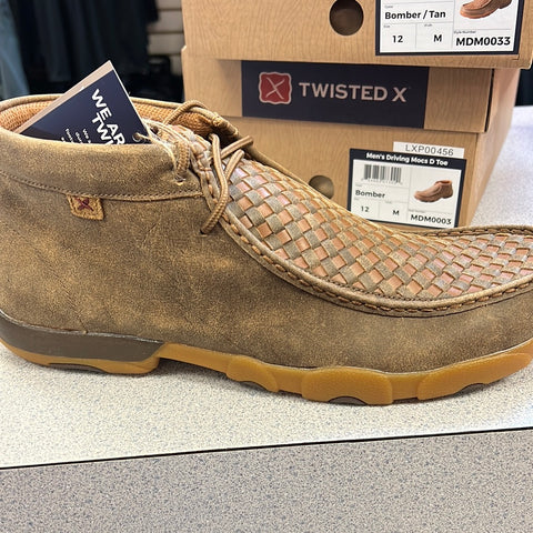 Twisted X Mens Driving Moc