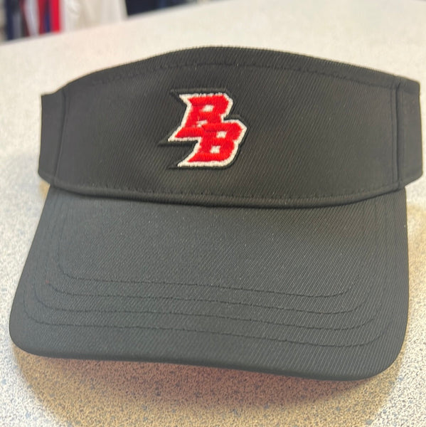 White Visor Pacific Headwear P500 Perforated Visor - HIT A Double