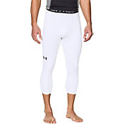 Under Armour Men's HeatGear Armour Three Quarter Length Compression Leggings