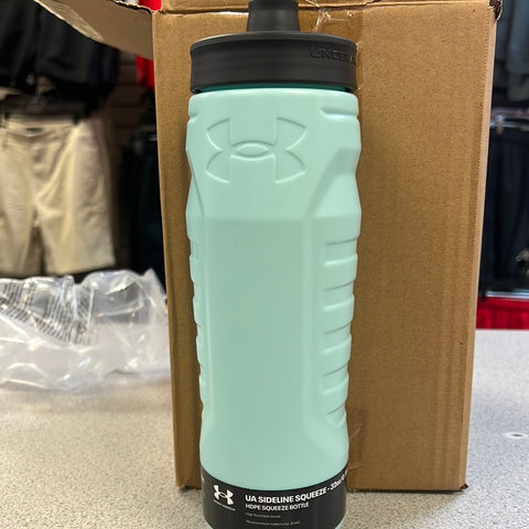 New UA 32OZ SIDELINE SQUEEZE ROYAL Water Bottles