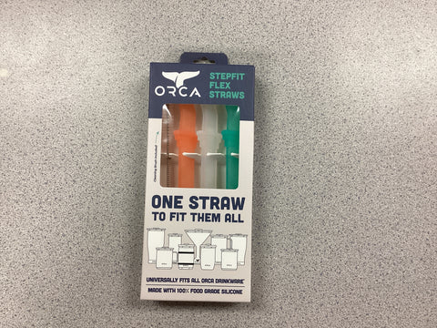 Orca Stepfit Flex Straw 3 Pack