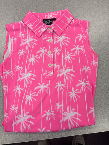 Sunday Swagger Women's Sleevless Polos