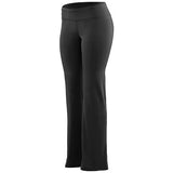 GIRLS WIDE WAIST BRUSHED BACK POLY/SPANDEX PANT