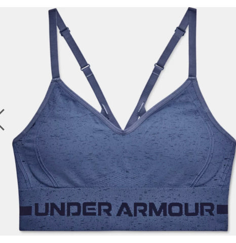 Under Armour Seamless Low Long Heather Sports Bra – Geared4Sports