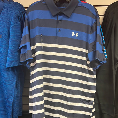 Under Armour Stipe 3.0 Playoff Polo