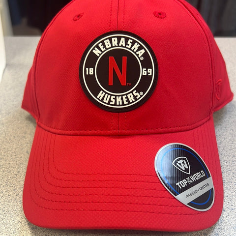 Top of The World Adjustable Nebraska Hat