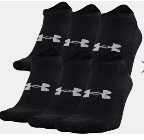 Under Armour Training Cotton No Show 6 Pack