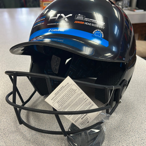 Champro HX Rookie Baseball Helmet With Facemask