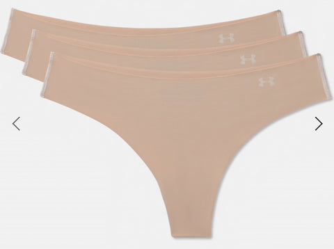 Under Armour PS Thong 3 Pack